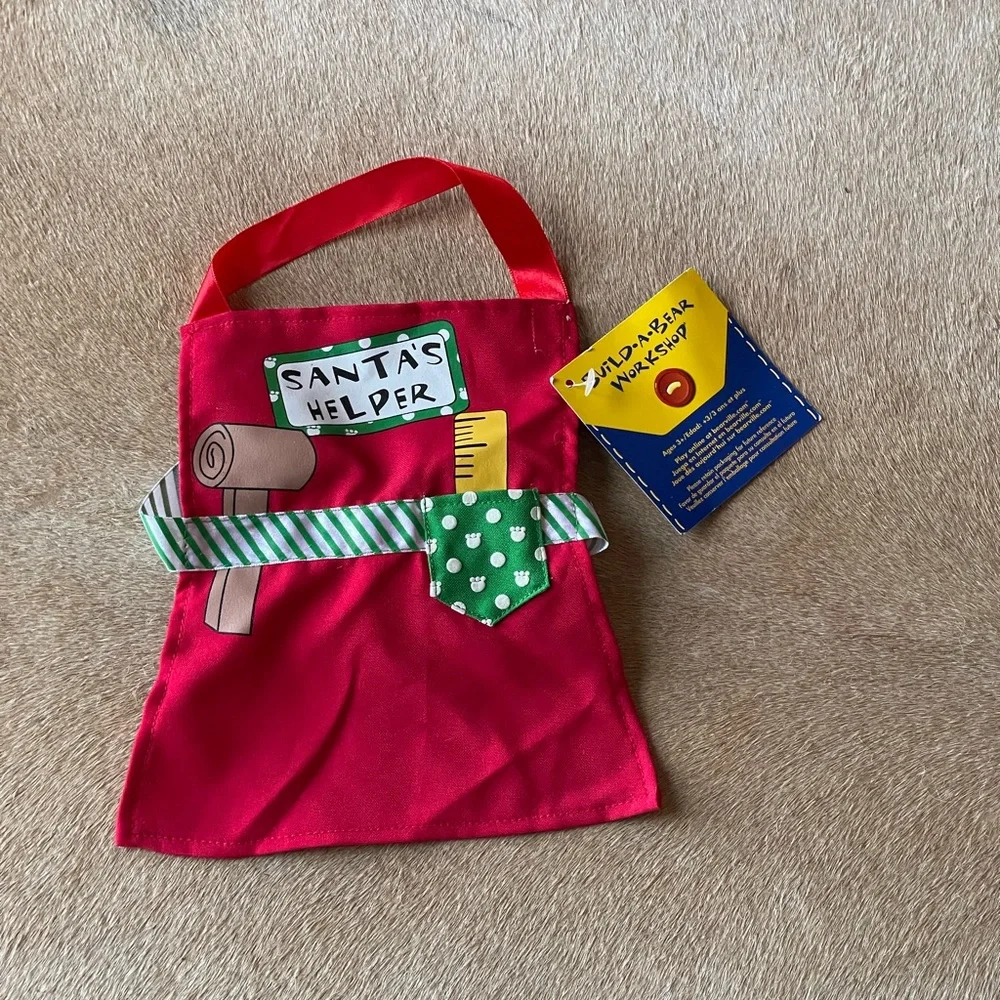 Build A Bear Santas Helper Apron